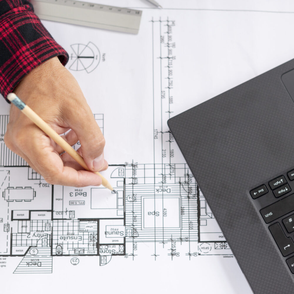 top-view-architect-working-his-project